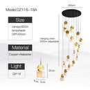 Axyaa Marble Pendant Light for Kitchen Bar Counter Coffee Shop