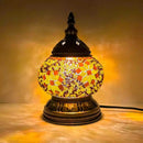Turkish Mosaic Light Material Package Table Lamp - Axyaa Handmade Glass Gift