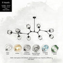 Axyaa Large Indoor Chandelier Light for Dining Living Room Stairwell, E26/E27 Base