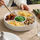 Axyaa Ceramic Appetizer Plate Set with Lid - Premium Tableware & Home Accessory