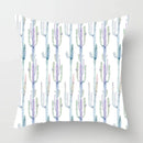 Axyaa Watercolor Cactus Flower Pillow Case 45x45cm