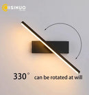 Axyaa Rotating Bedside Wall Sconce for Bedroom and Living Room