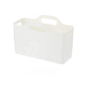 Axyaa Desktop Plastic Sorting Basket - Transparent Household Storage Solution