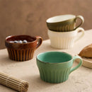 Axyaa Japanese Retro Ceramic Coffee Mug Set for Office or Home Use