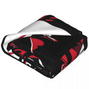 Axyaa Husk Fuzzy Blanket - Cozy Throw for Home, Hotel, Sofa - 125*100cm