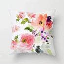 Axyaa Flower Pattern Decorative Art Pillowcase 45*45 Throw Pillows Home Decor