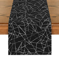 Axyaa Geometric Lines Table Runner for Modern Home Dining Decoration