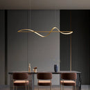 Axyaa Nordic Pendant Lights LED Chandeliers for Dining Room and Bedroom