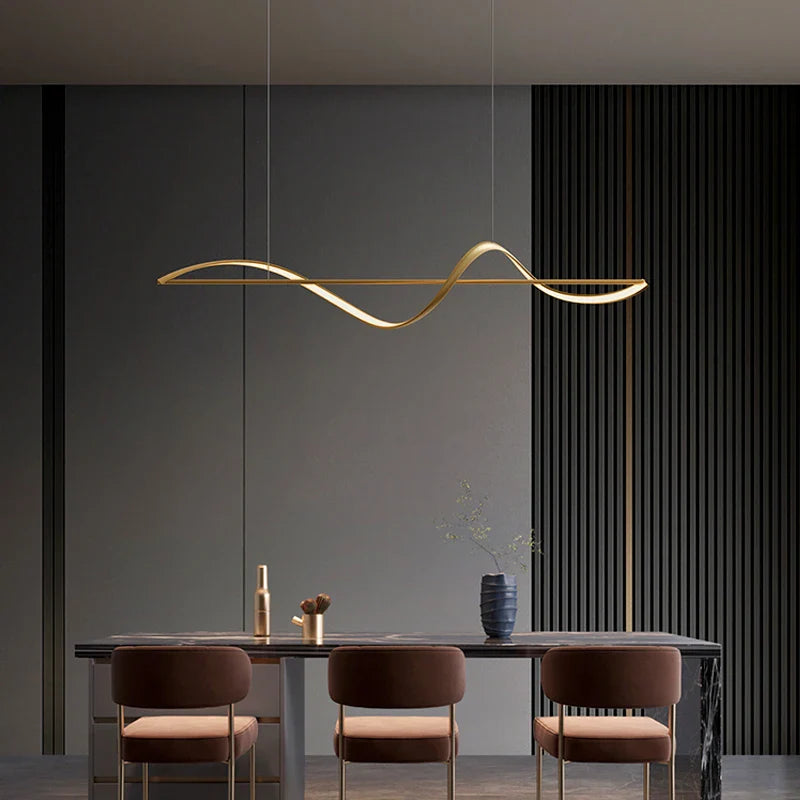 Axyaa Nordic Pendant Lights LED Chandeliers for Dining Room and Bedroom