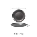 Axyaa Stainless Steel Steak Plate Set Vintage Restaurant Tray Tableware
