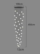 Axyaa LED Ceiling Lamp Chandelier for Modern Bedroom and Dining Room