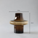 Axyaa Glass Vase: High-end Artistic Flower Arrangement for Living Room