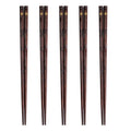 Axyaa Wooden Eco-Friendly Sushi Chopsticks Set, 2/5 Pairs