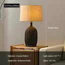 Axyaa Retro Ceramic Floor Lamp for Bedroom Living Room Home Decoration