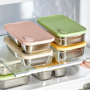 Axyaa Stainless Steel Stackable Food Storage Container Box