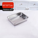 Axyaa Stainless Steel Drain Storage Tray for Kitchen Organization