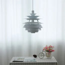 Axyaa Nordic Modern Aluminum Chandelier for High-end Living Room Decor