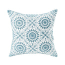 Embroidered Bohemian Pillow Cover by Axyaa - 45x45 Decorative Cushion Case