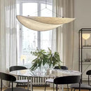 Axyaa Leaf Design Tyvek Pendant Chandelier for Home Lighting