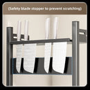 Axyaa Kitchen Seasoning Jar Spice Organizer Rack - Multi-Layer Storage Shelves