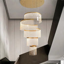 Axyaa Light Luxury Staircase Pendant Lights for Modern Home and Living Room