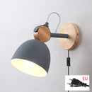 Axyaa Wooden E27 Wall Lamp Sconce for Indoor Home Decoration