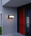 Axyaa LED Outdoor Wall Lamp, Aluminum Light for Garden Porch, Patio, Front Door Lighting