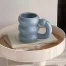 Axya Christmas Ceramic Couples Coffee Cup Set