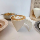 Axyaa Delicate Latte Art Coffee Mug Tea Set Breakfast Milk Oatmeal Cup
