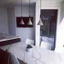 Axyaa Cement Concrete Pendant Lights Nordic Modern Led E27 Bar Living Room Kitchen Industrial Lamp
