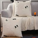 Axyaa Halloween Velvet Cartoon Embroidered Pillowcase Sofa Decoration Bou016