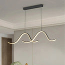 Axyaa Nordic Minimalist Long Strip Chandelier for Home, Restaurant, Bar, Kitchen, Bedroom, Living Room
