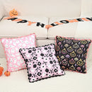 Axyaa Halloween Ghost Print Pillowcase Cojines Festive Home Decoration Covers 45x45cm