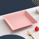 Axyaa Eco-Friendly Wheat Straw Plates Lightweight Unbreakable Microwavable Dinner Plate