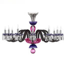 Axyaa Modern Crystal Chandelier for Living Room, Foyer, Hall, and Staircase
