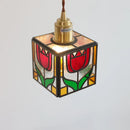 Axyaa Glass LED Pendant Light Fixture Modern Nordic Design for Home Decor