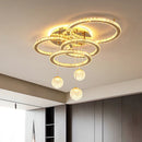 Axyaa Nordic LED Ceiling Lights for Bedroom and Living Room Decor