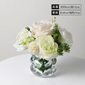 Artificial Rose Simulation Flower Bouquet for Home Decoration - Axyaa Brand