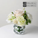 Artificial Rose Simulation Flower Bouquet for Home Decoration - Axyaa Brand