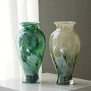 Axyaa Glass Vase: Artistic High-End Table Decoration