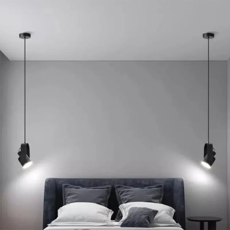 Axyaa Rotatable Iron LED Pendant Light for Home Fixture Illumination