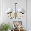 Axyaa Glass Ball Chandelier: Modern, Creative, Vintage, Lovely Girls Bedroom Lamp