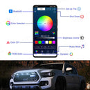 Axyaa Eagle Eye LED RGB Grill Light with APP Control for Off-Road Warning