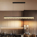 Axyaa Modern LED Chandelier Pendant Ceiling Light for Dining Room - Decorative Interior Lighting