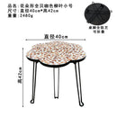 Axyaa Nordic Flower Tray: Handmade Round Foldable Storage Tray