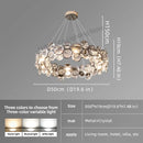 Axyaa Luxury Crystal Chandelier for Modern Living Spaces