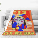 Axyaa Knitted Blanket Fuzzy Throw - Soft Warm Bedspreads