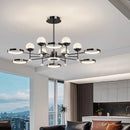 Axyaa Modern Dine Room Pendant Lights LED Chandelier Ceiling Lamp