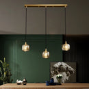Axyaa Luxury Crystal Rotating Staircase Pendant Lamp - Modern Design