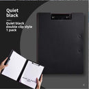 Axyaa A4 Clipboard Writing Pad Double Clips Organizer for School & Office